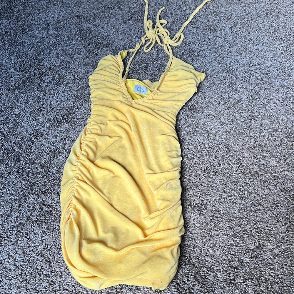 Yellow Club Dress from Oh Polly